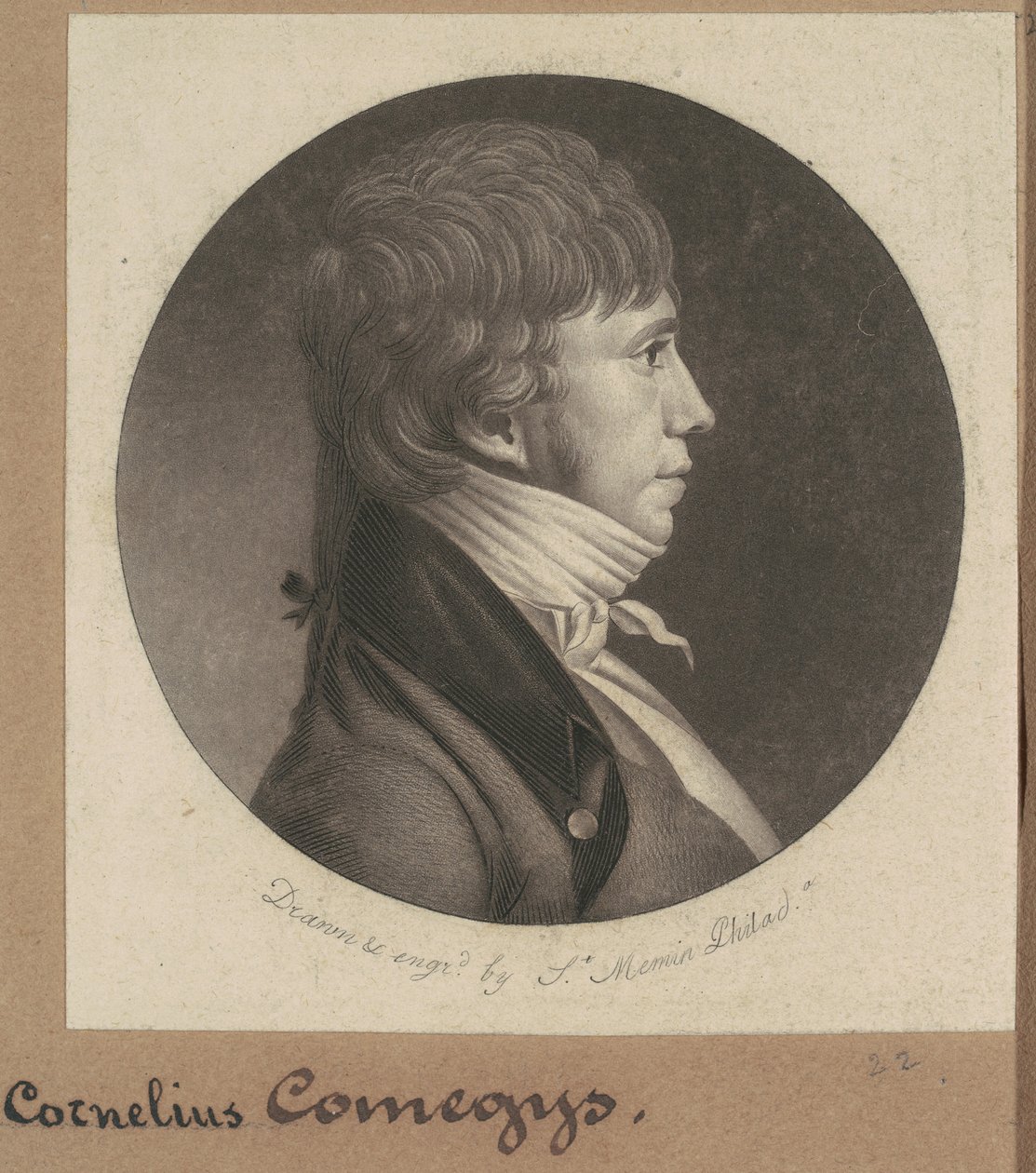 Cornélio Comegys de Charles B. J. Févret de Saint Mémin