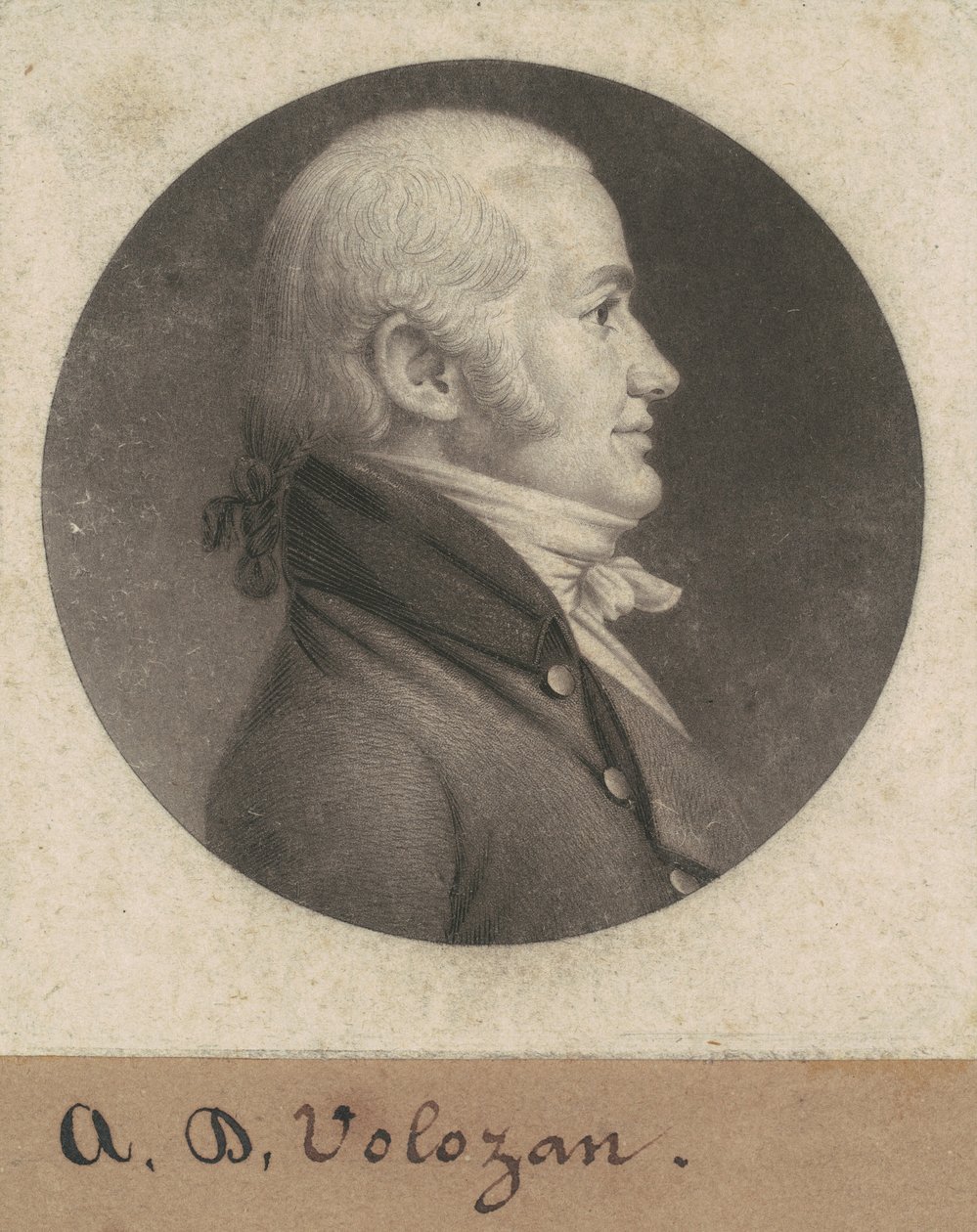 Tênis A. Volozan de Charles B. J. Févret de Saint Mémin