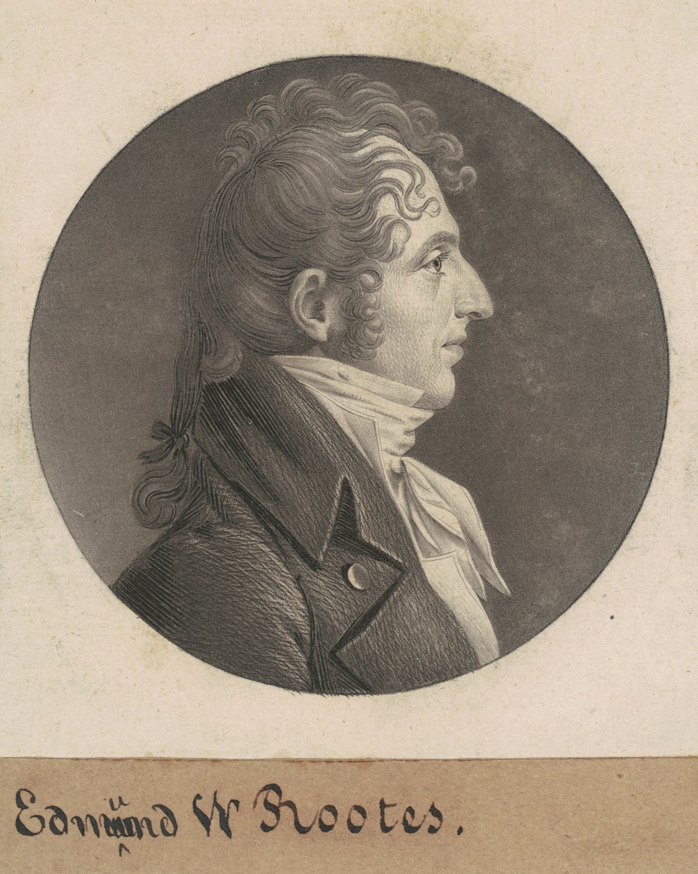 Edmund Wilcox Rootes de Charles B. J. Févret de Saint Mémin