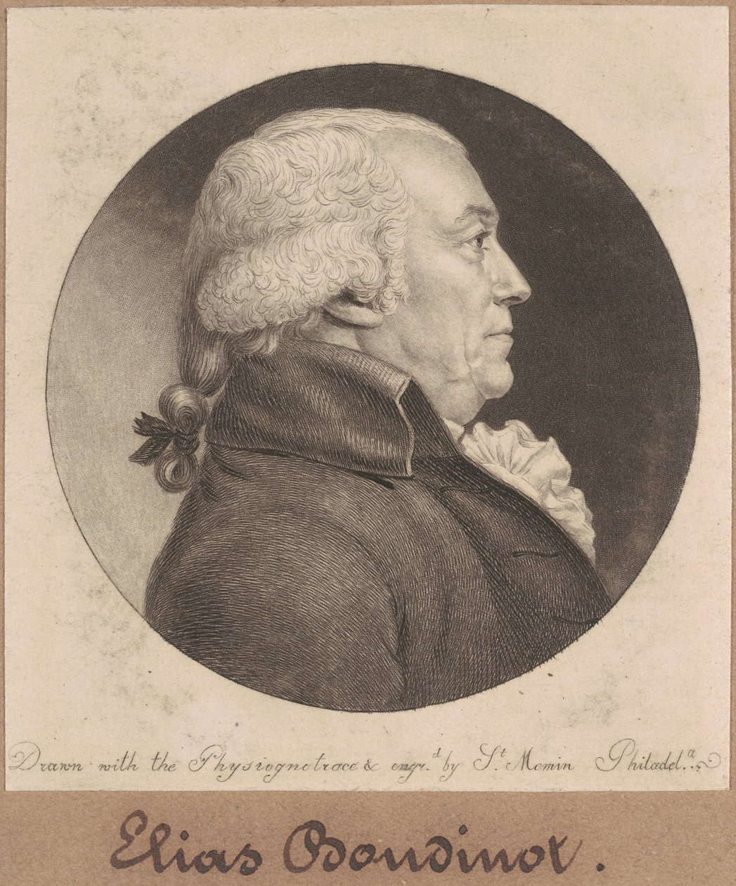 Elias Boudinot de Charles B. J. Févret de Saint Mémin