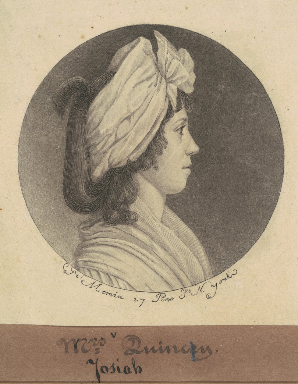 Eliza Susan Morton Quincy de Charles B. J. Févret de Saint Mémin