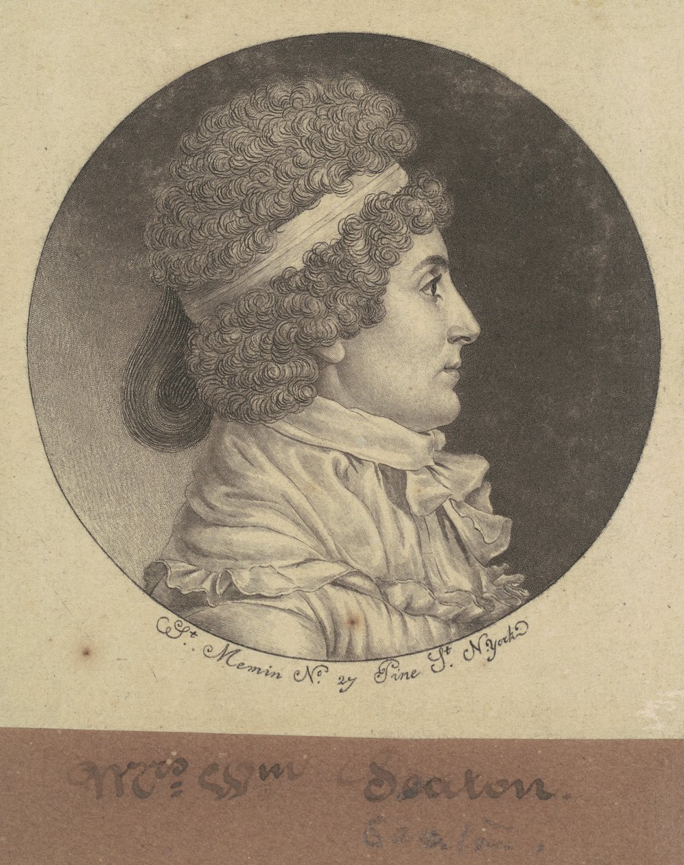 Elizabeth Ann Bayley Seton de Charles B. J. Févret de Saint Mémin