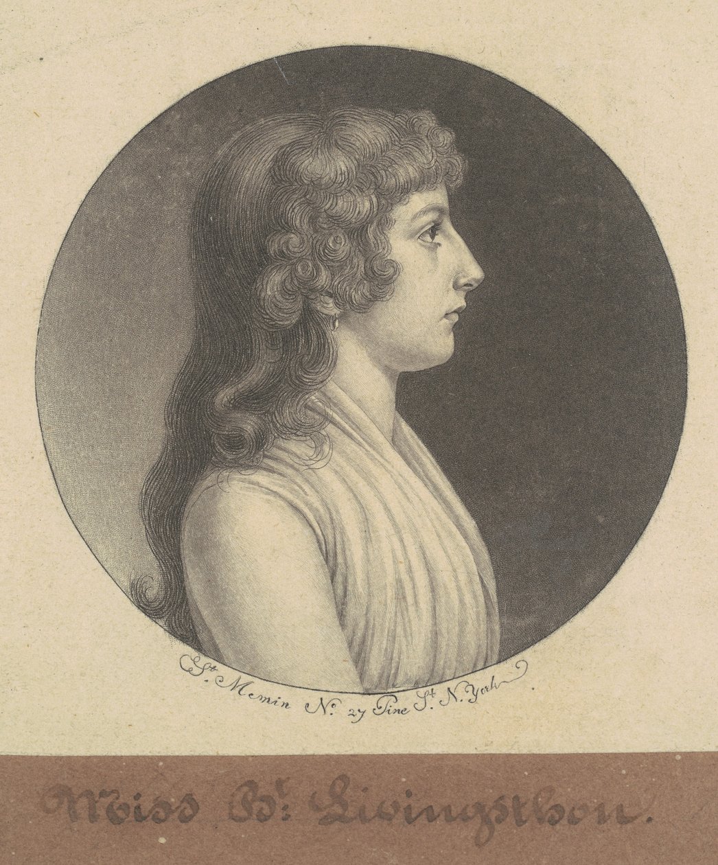 Elizabeth Livingston de Charles B. J. Févret de Saint Mémin