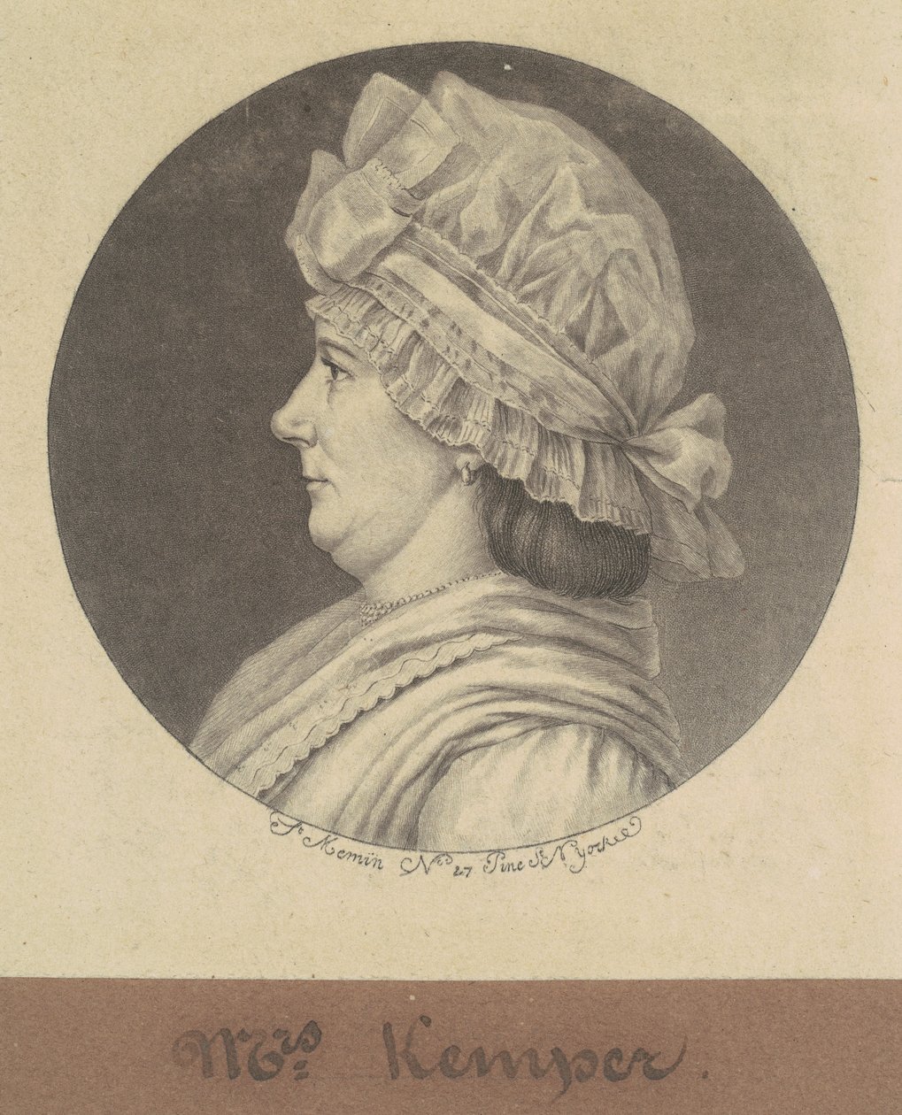Elizabeth Marius Kemper de Charles B. J. Févret de Saint Mémin
