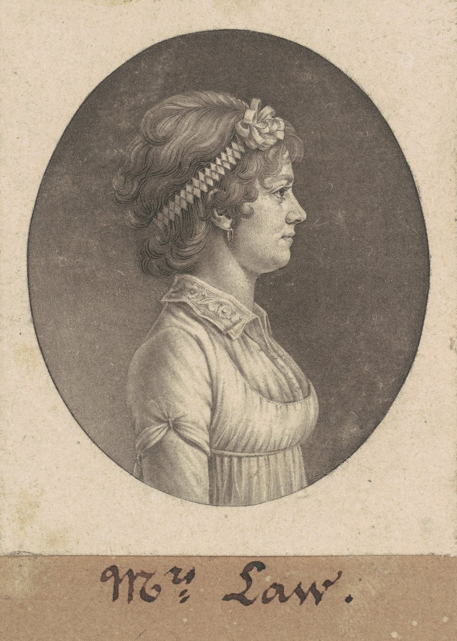 Lei Elizabeth Parke Custis de Charles B. J. Févret de Saint Mémin