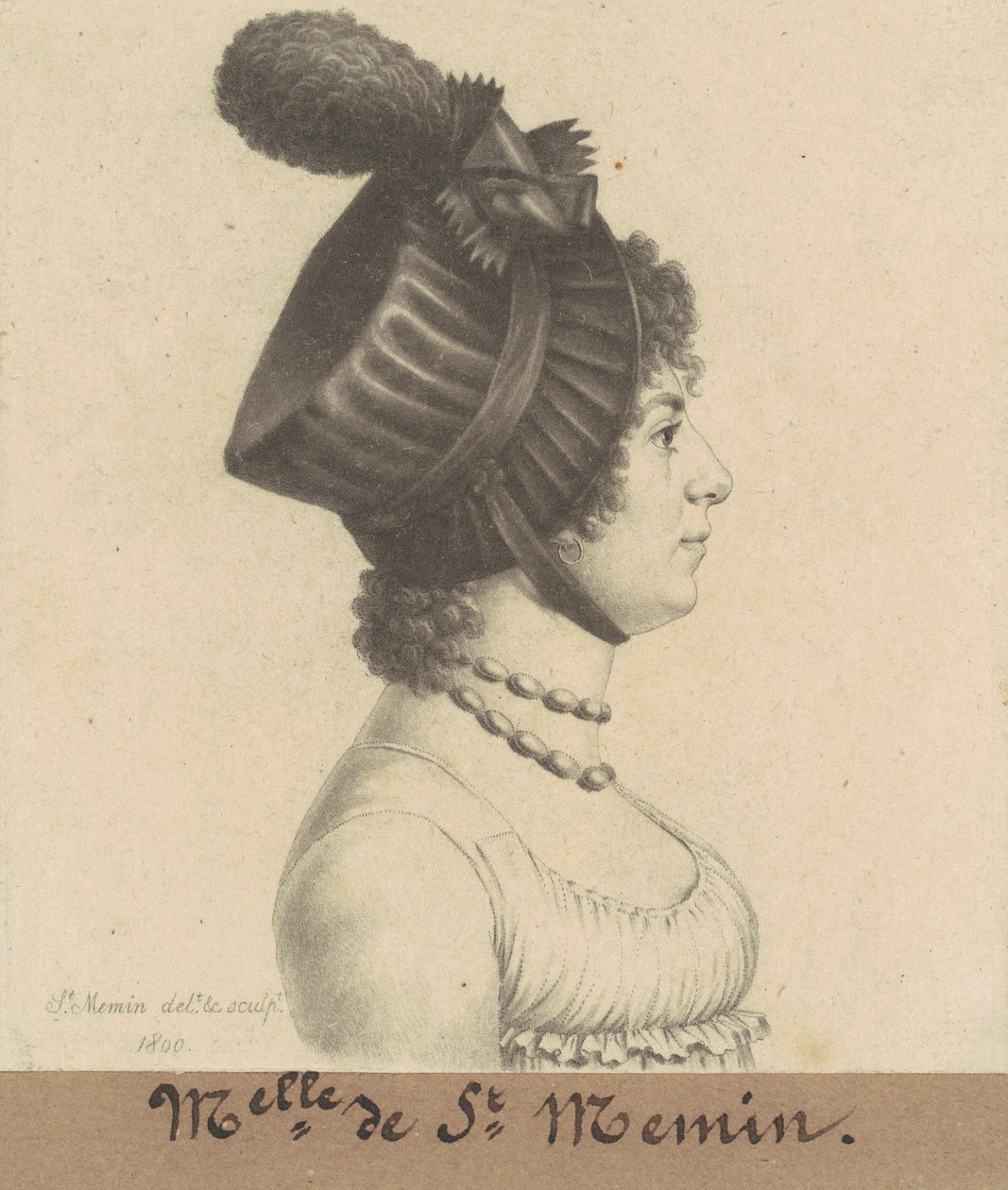 Étiennette-Charlotte-Adelaide Févret de Saint-Mémin de Charles B. J. Févret de Saint Mémin