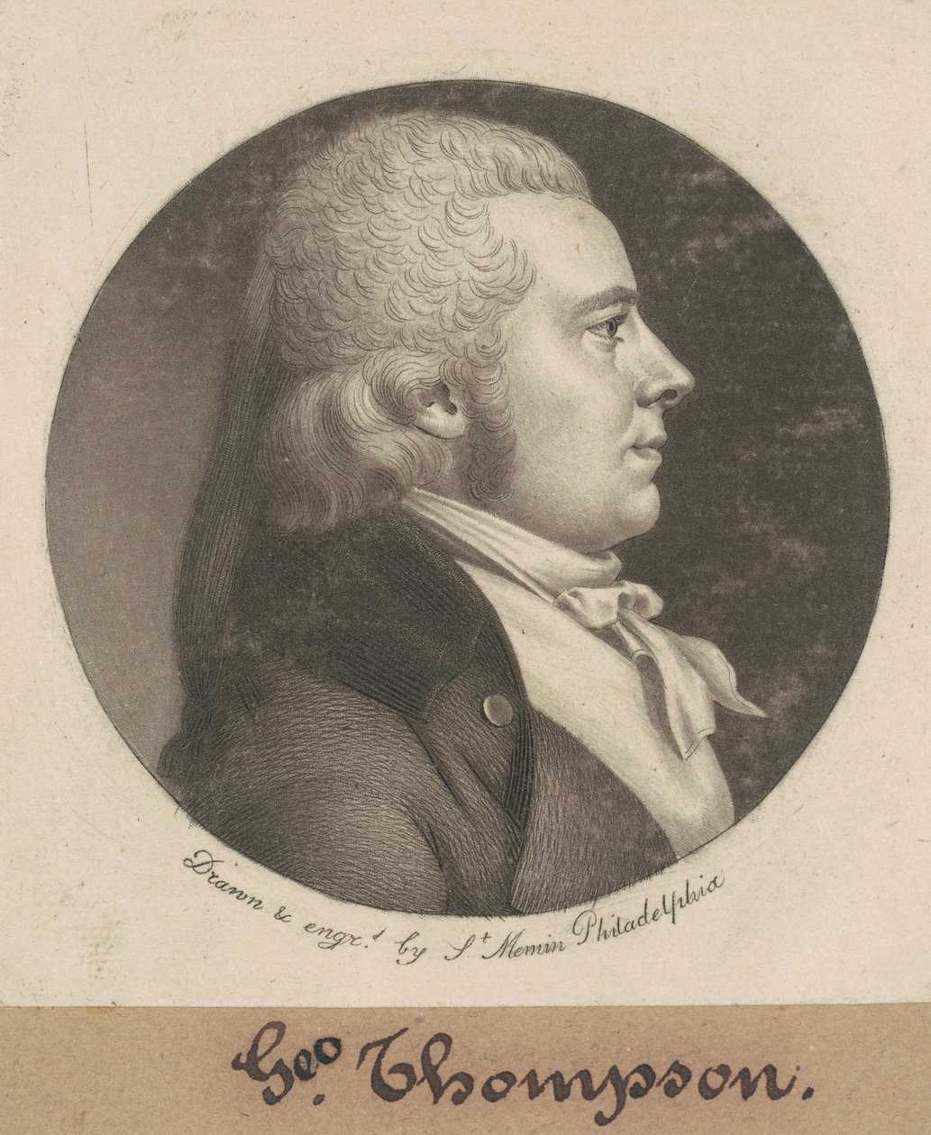 George Thompson de Charles B. J. Févret de Saint Mémin