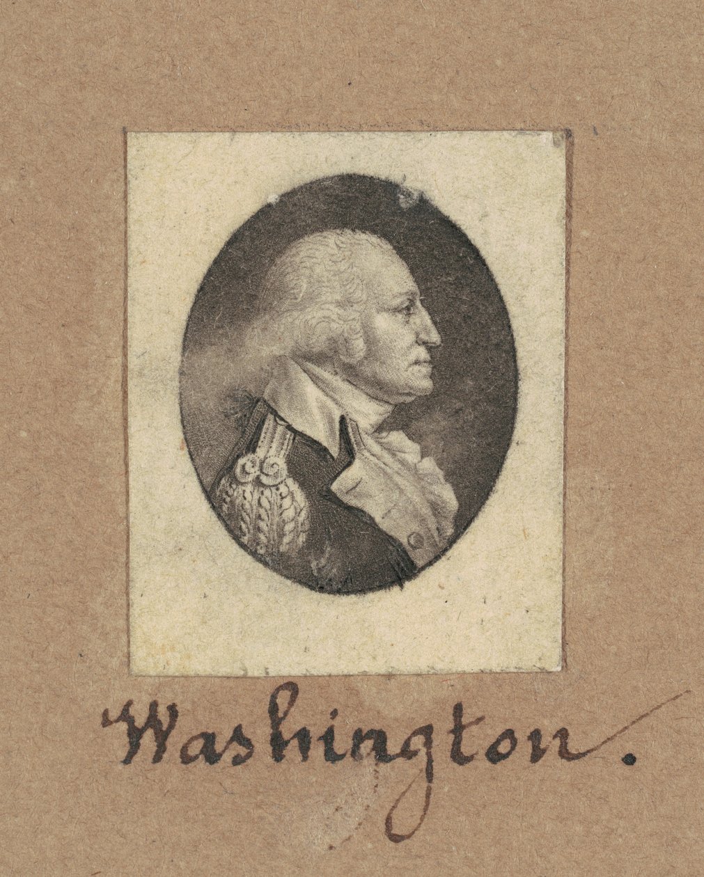 George Washington de Charles B. J. Févret de Saint Mémin