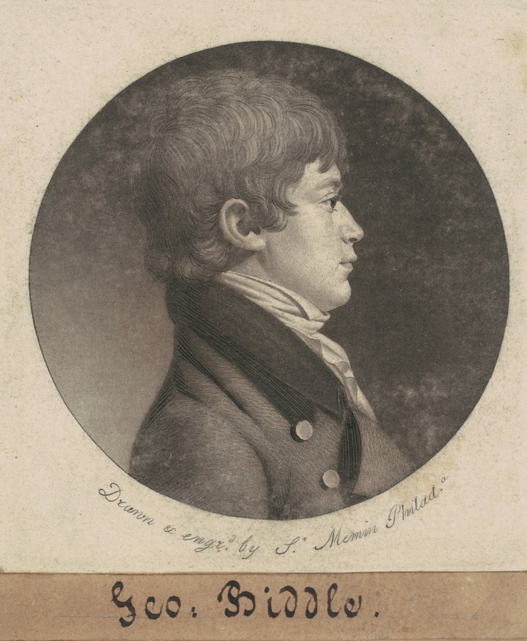 George Washington Biddle de Charles B. J. Févret de Saint Mémin