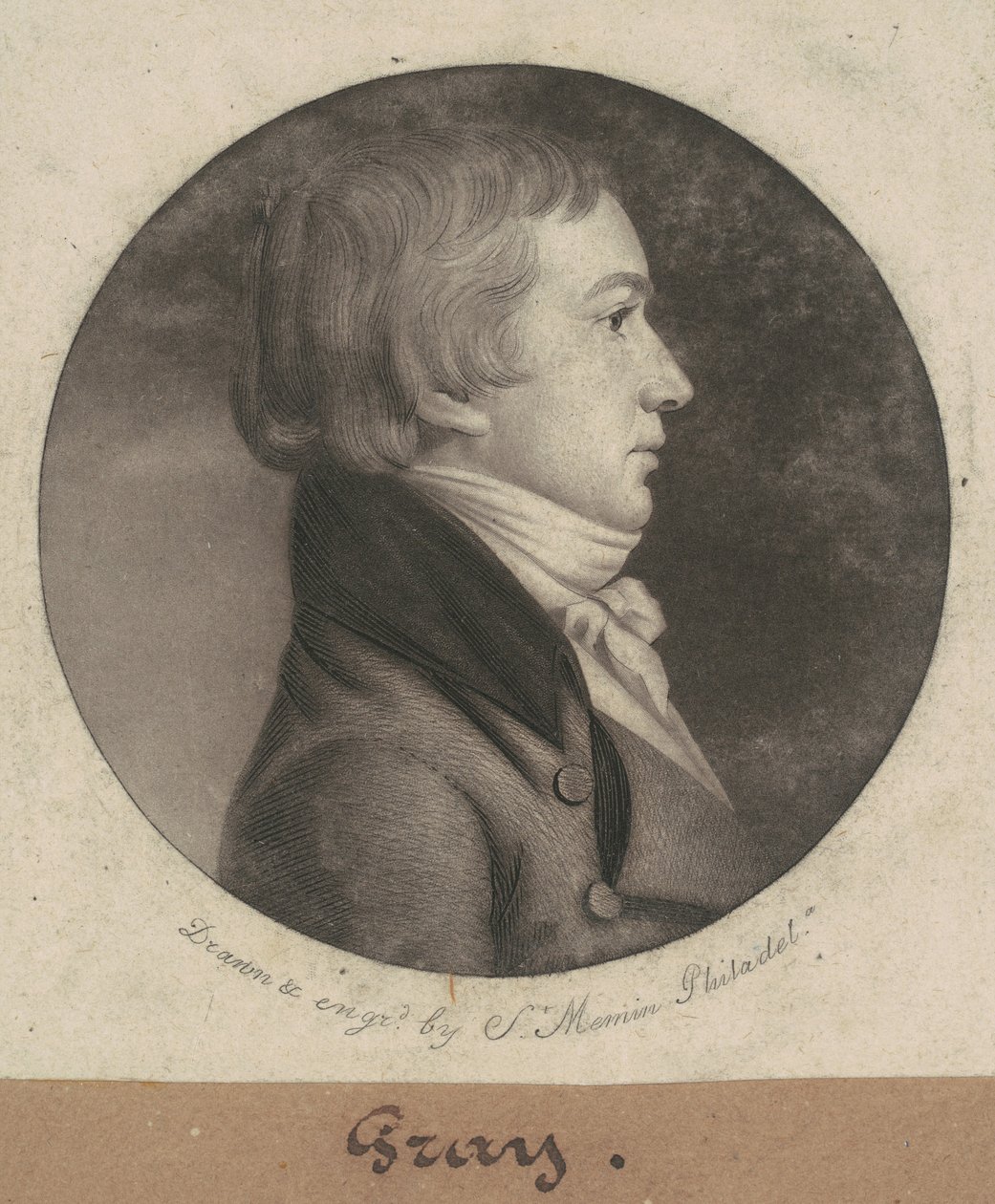 Cinza de Charles B. J. Févret de Saint Mémin