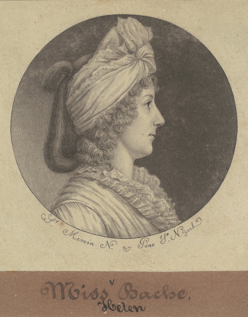 Helena Bache de Charles B. J. Févret de Saint Mémin
