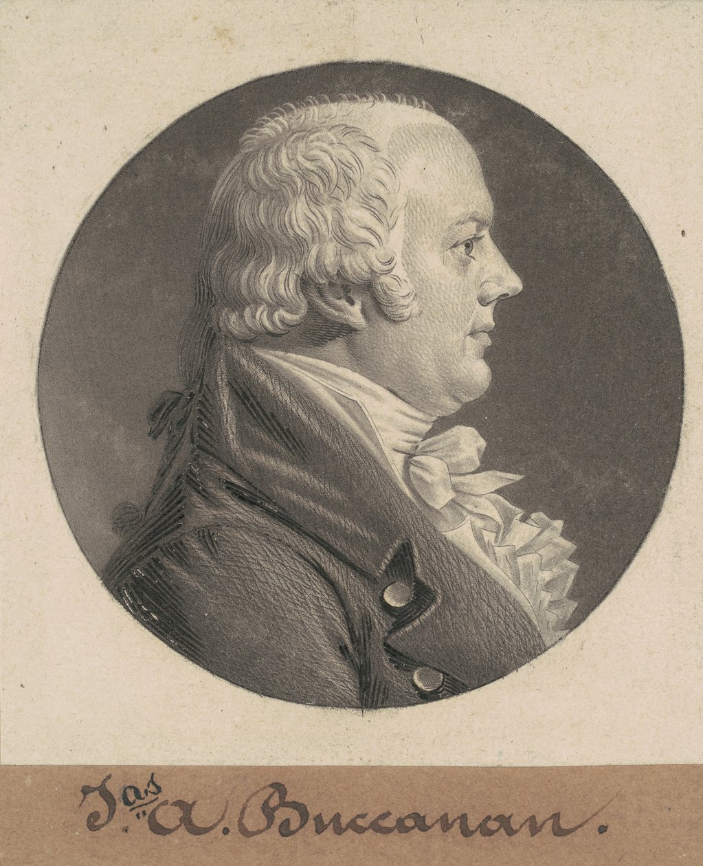 James A. Buchanan de Charles B. J. Févret de Saint Mémin