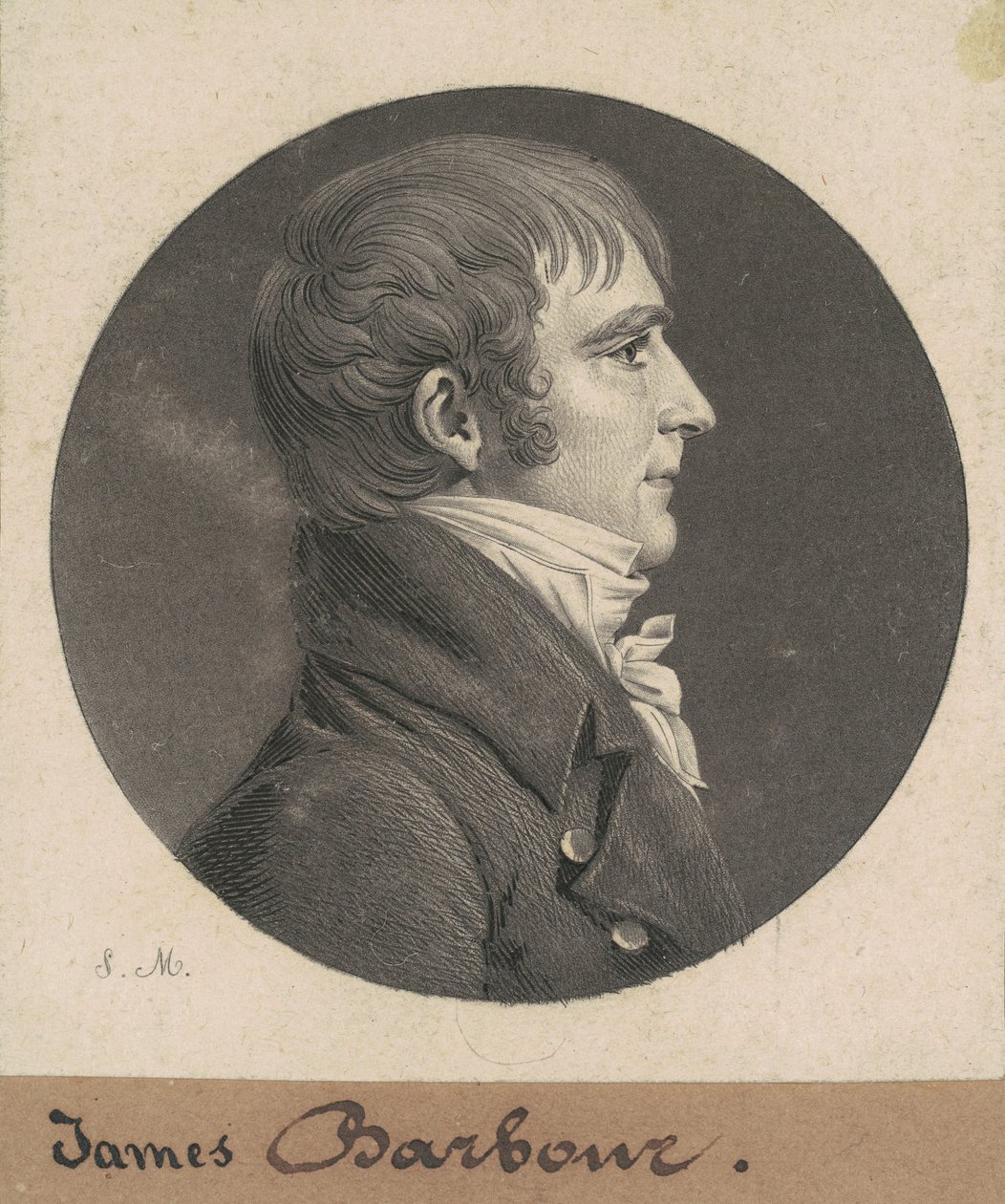James Barbour de Charles B. J. Févret de Saint Mémin