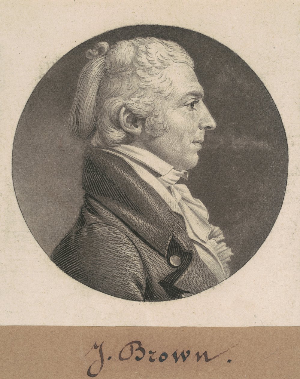James Brown, Sr. de Charles B. J. Févret de Saint Mémin