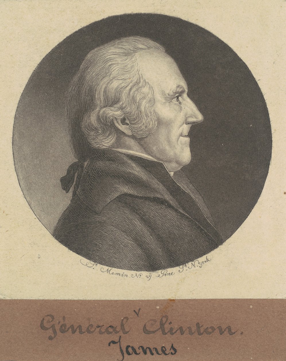 James Clinton de Charles B. J. Févret de Saint Mémin