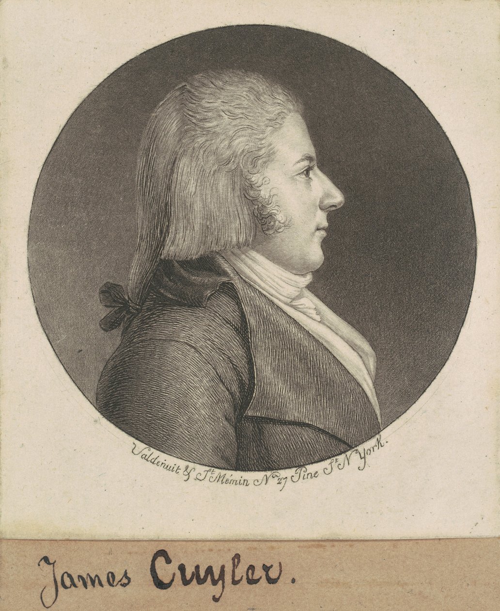 James Cuyler de Charles B. J. Févret de Saint Mémin
