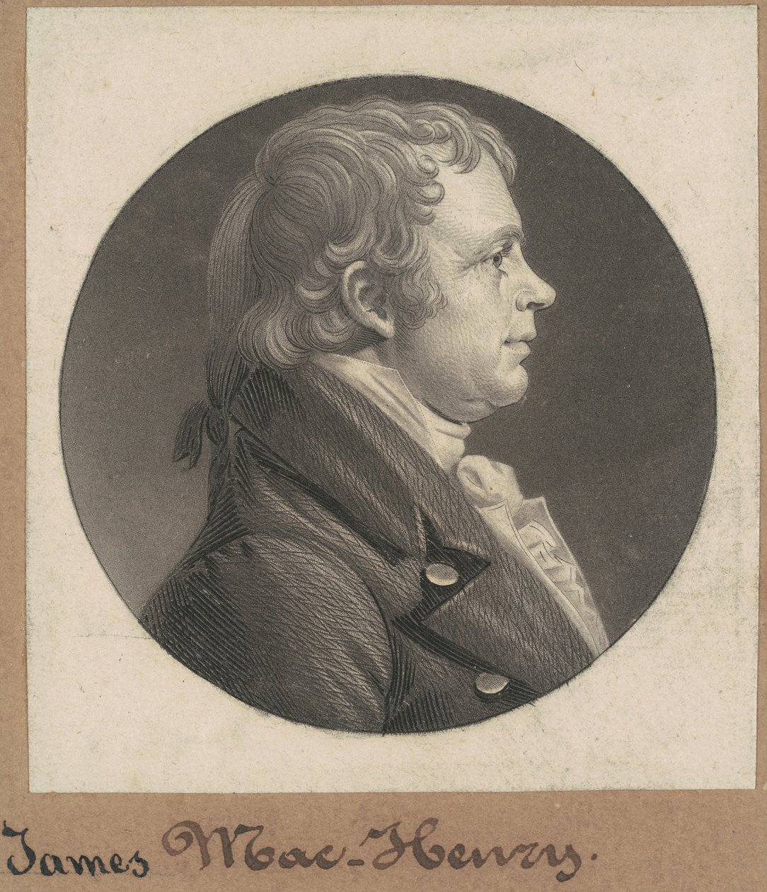 James McHenry de Charles B. J. Févret de Saint Mémin