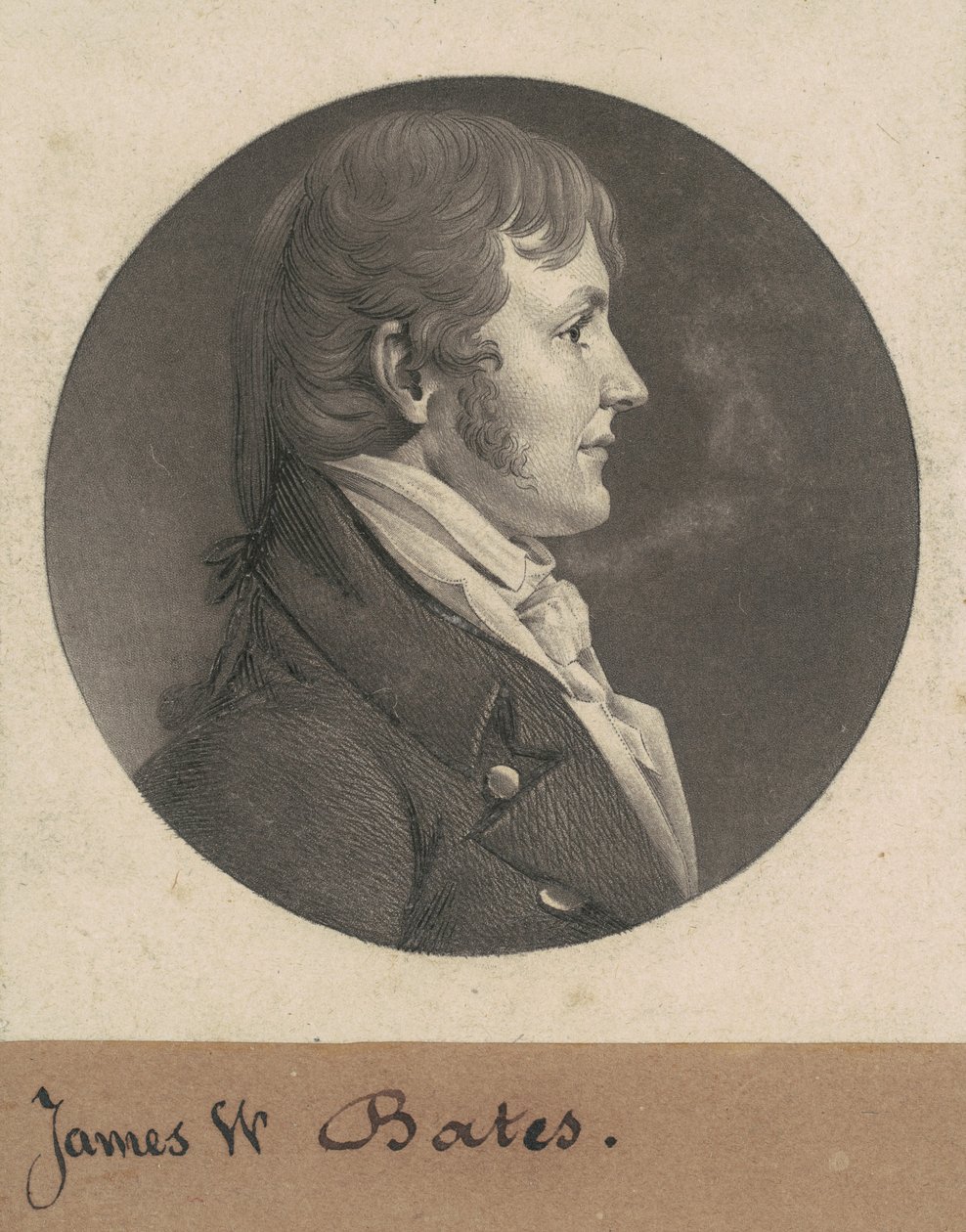 James Woodson Bates de Charles B. J. Févret de Saint Mémin