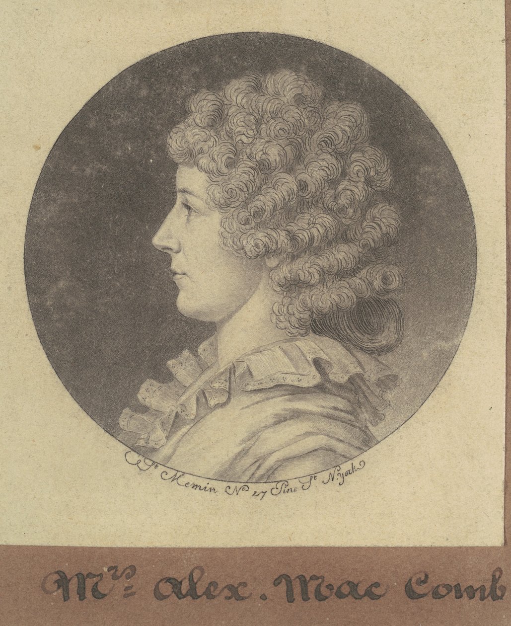 Janete Marshall Macomb de Charles B. J. Févret de Saint Mémin