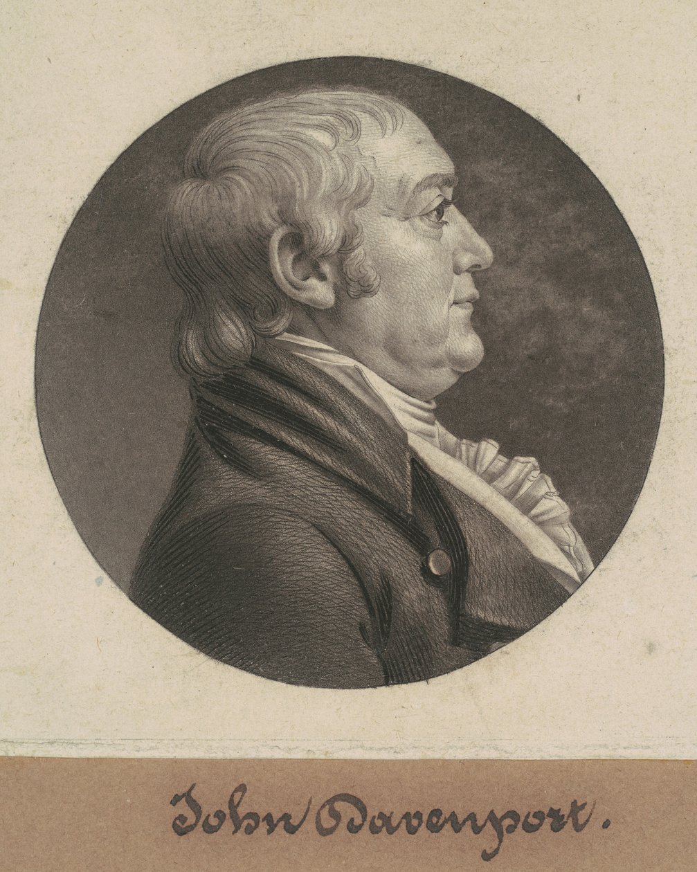 John Davenport de Charles B. J. Févret de Saint Mémin