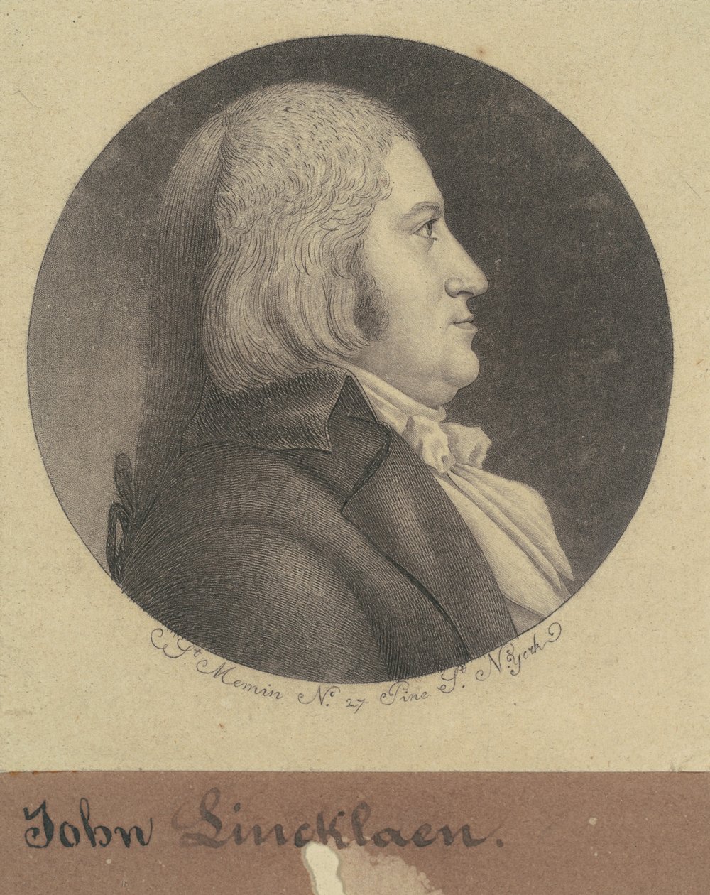 John Lincklaen de Charles B. J. Févret de Saint Mémin