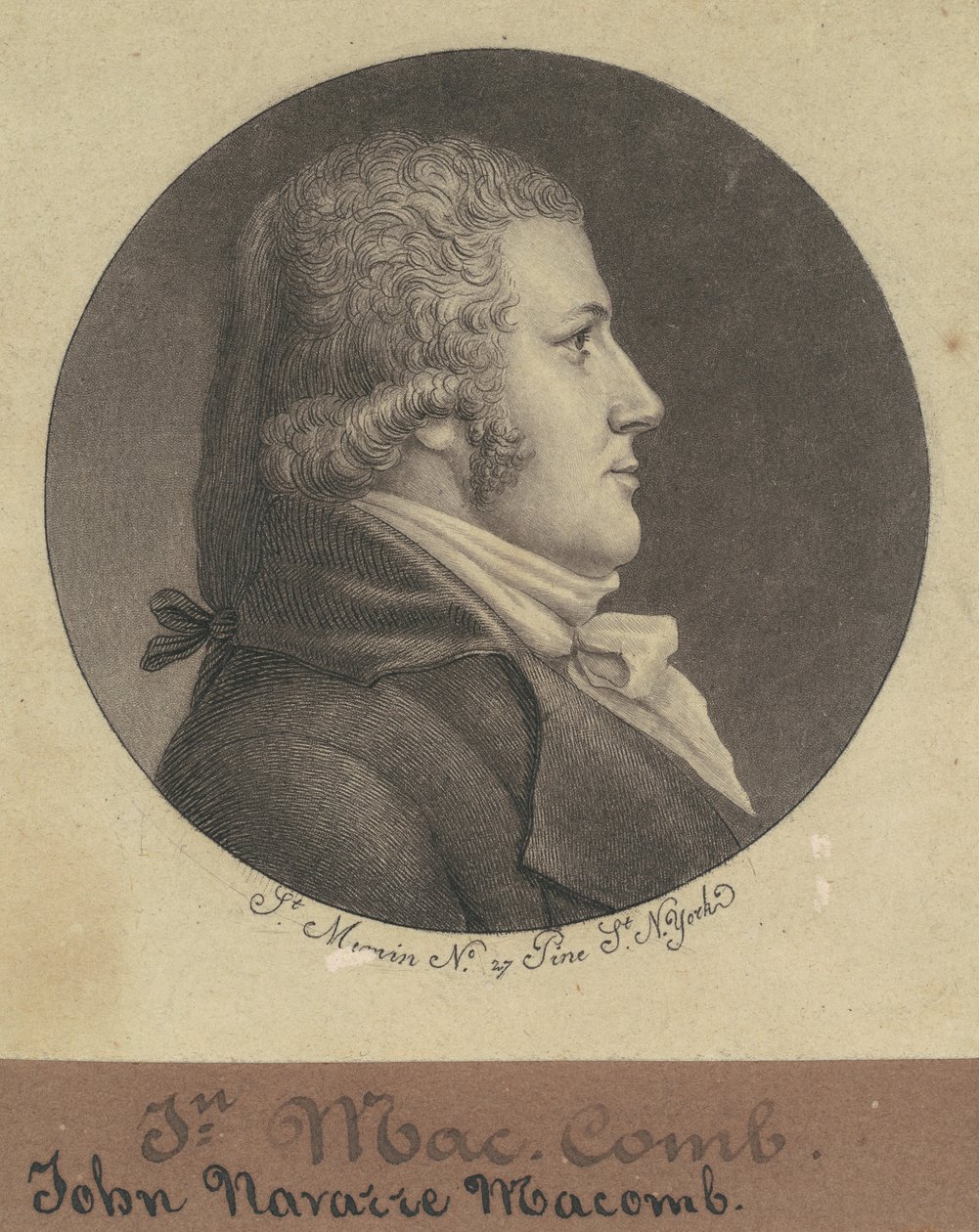 John Navarre Macomb de Charles B. J. Févret de Saint Mémin