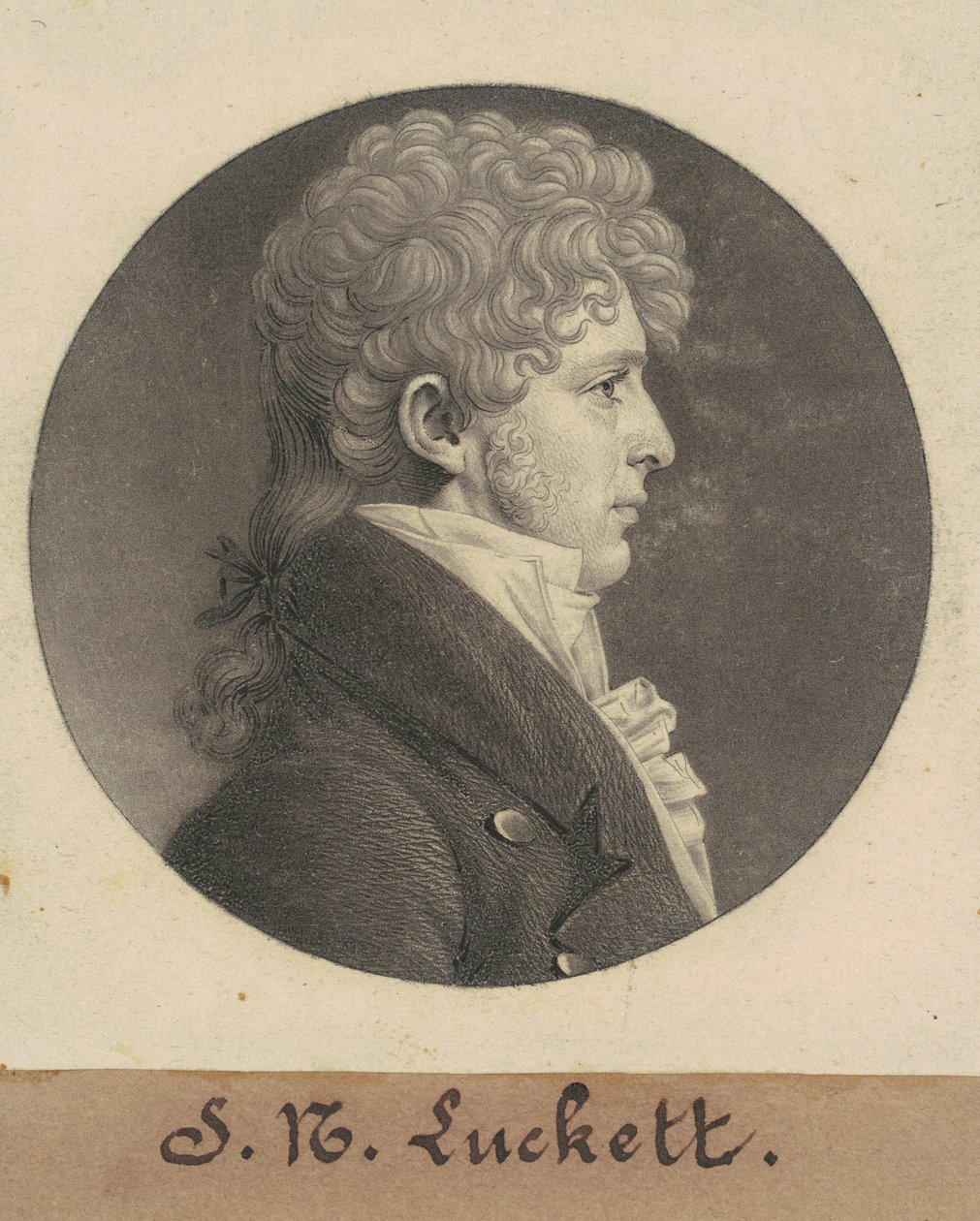 John Richards Triplet de Charles B. J. Févret de Saint Mémin