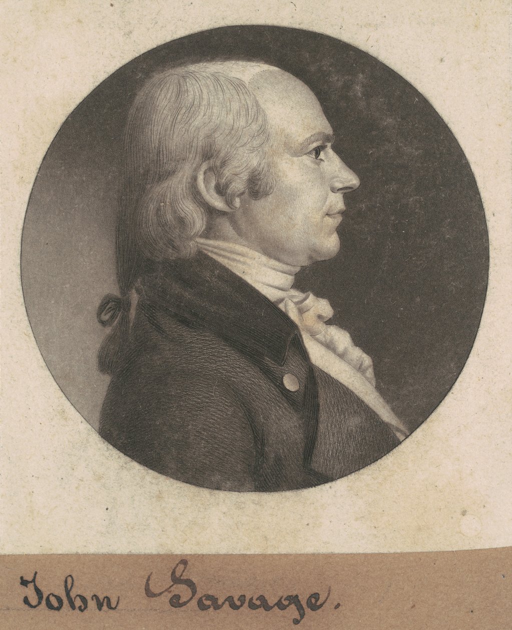 John Savage de Charles B. J. Févret de Saint Mémin