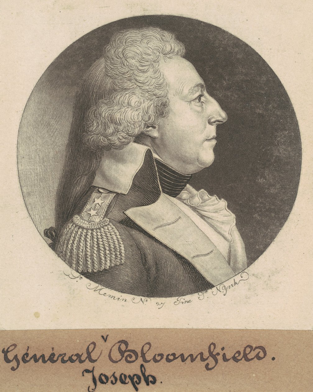 Joseph Bloomfield de Charles B. J. Févret de Saint Mémin