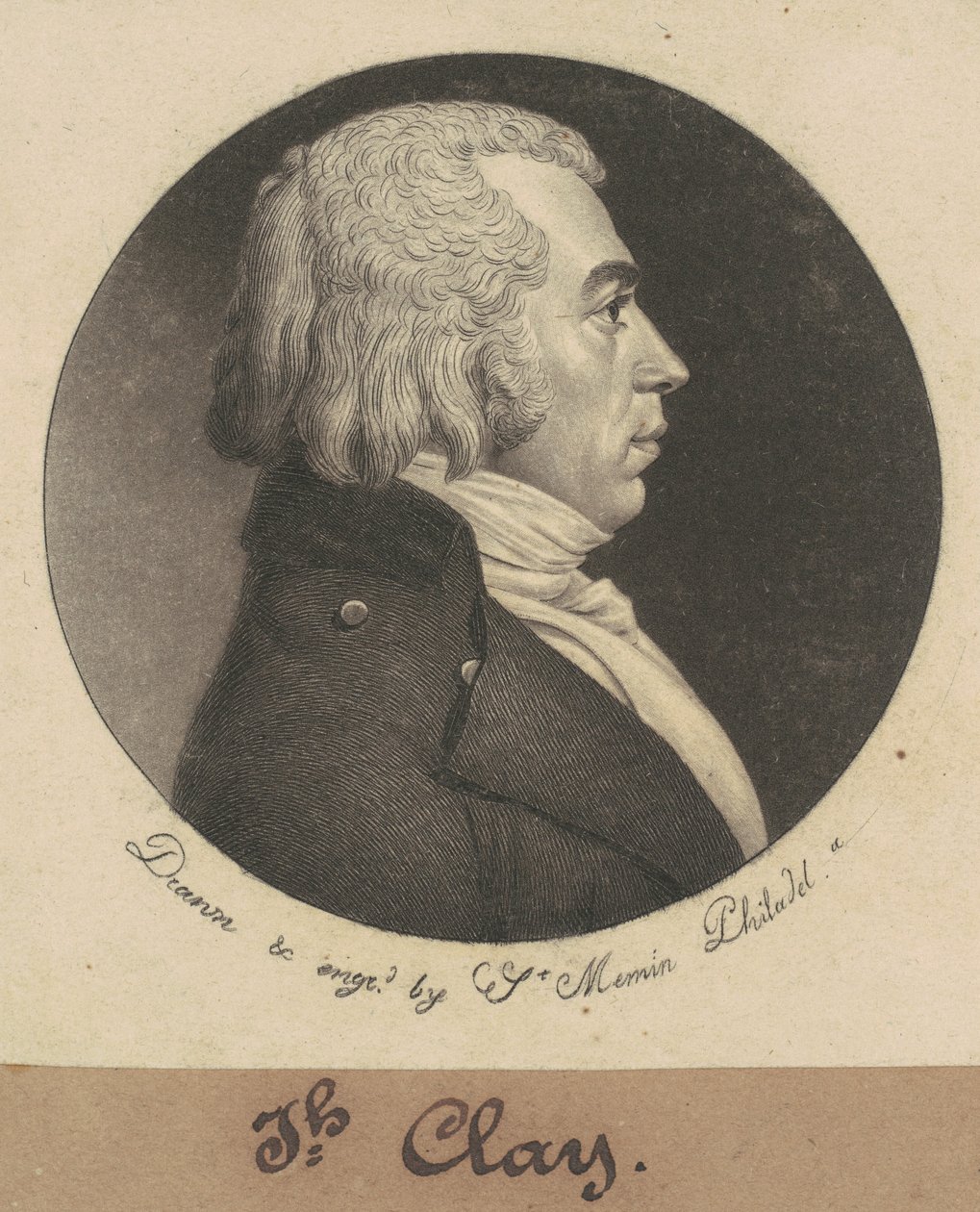 José Clay de Charles B. J. Févret de Saint Mémin