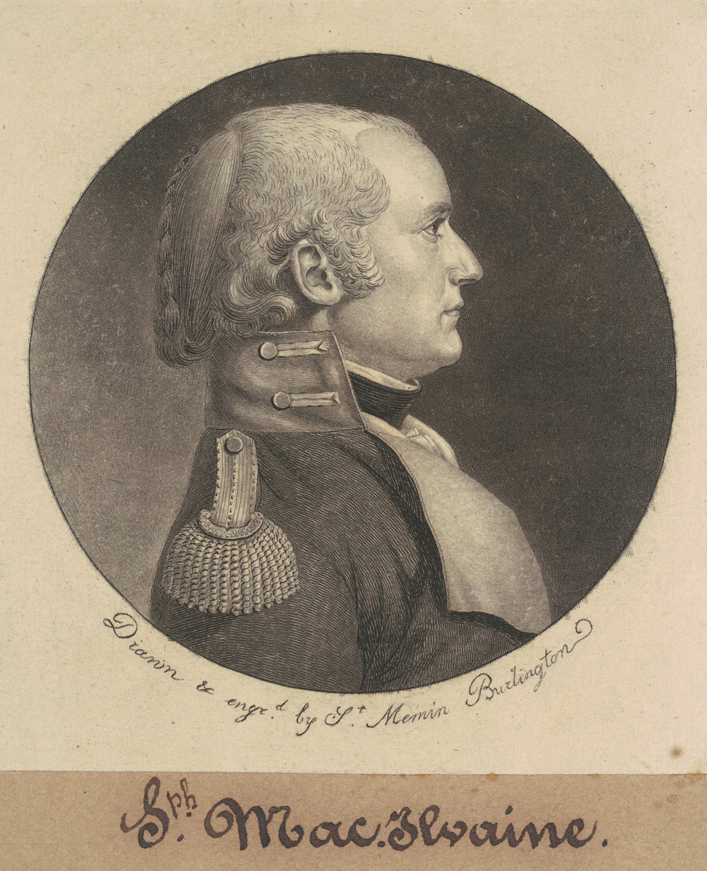 Joseph McIlvaine de Charles B. J. Févret de Saint Mémin