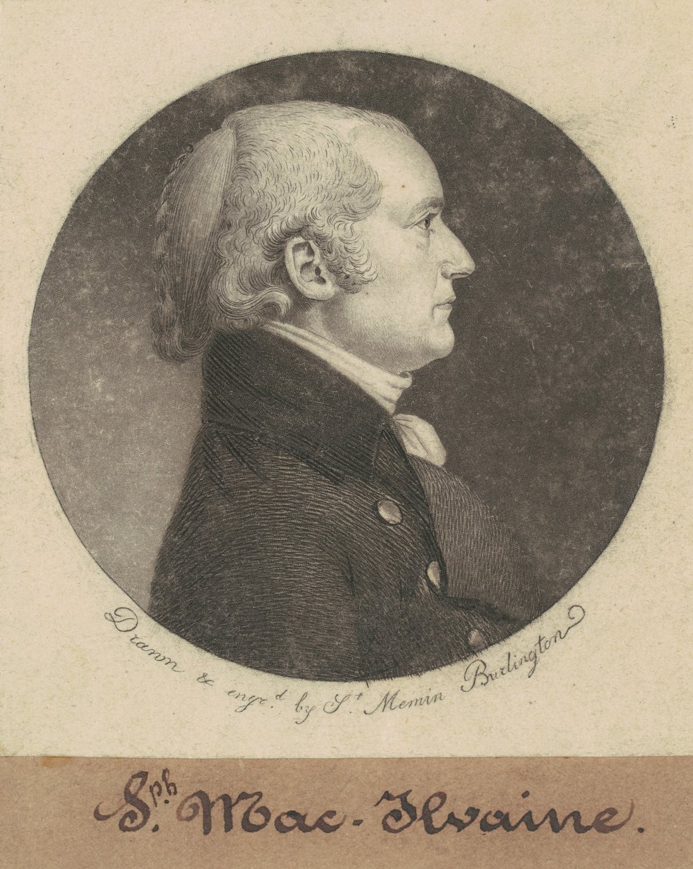 Joseph McIlvaine de Charles B. J. Févret de Saint Mémin