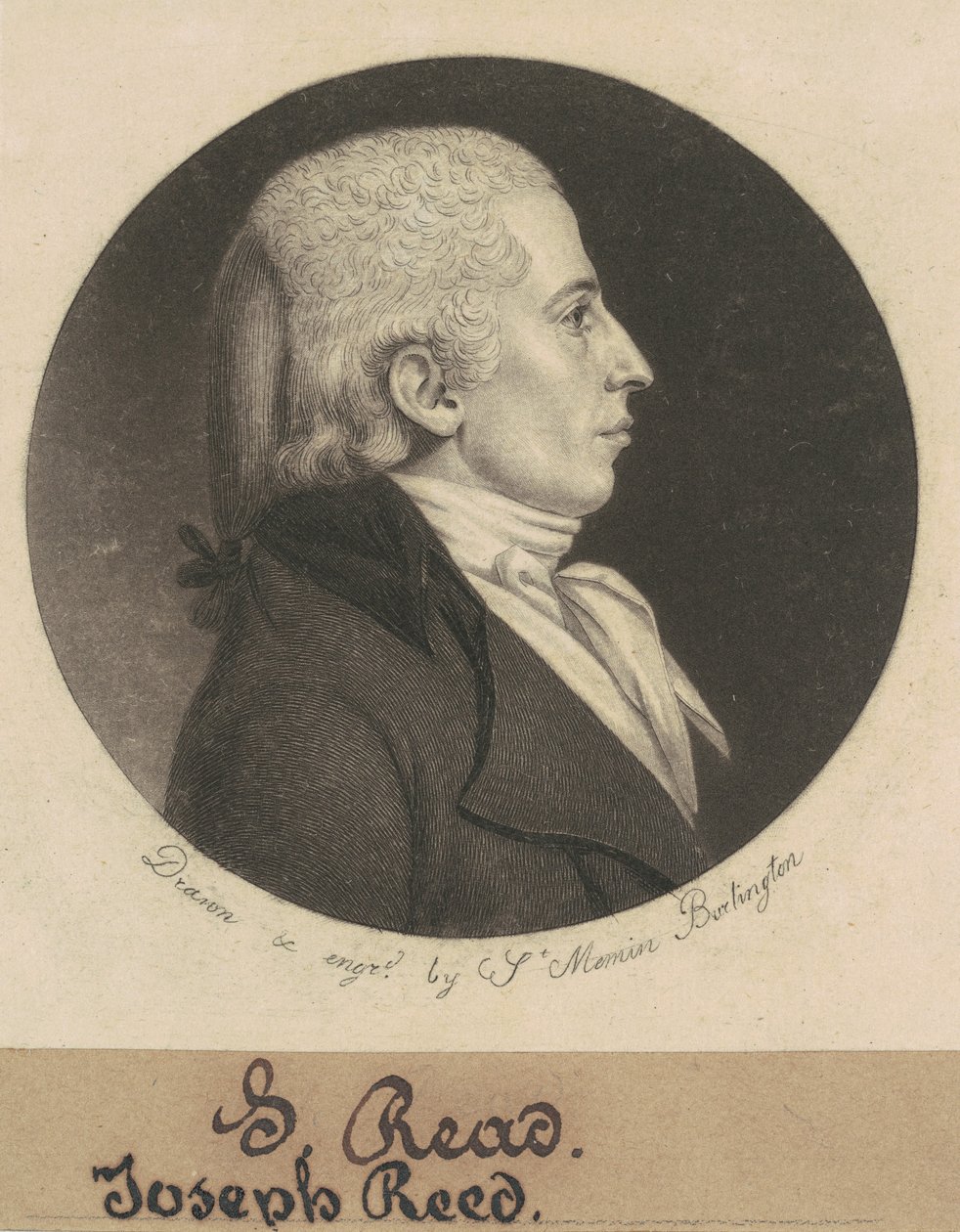 Joseph Reed, Jr. de Charles B. J. Févret de Saint Mémin