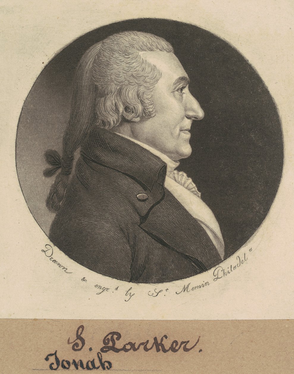 Josiah Parker de Charles B. J. Févret de Saint Mémin