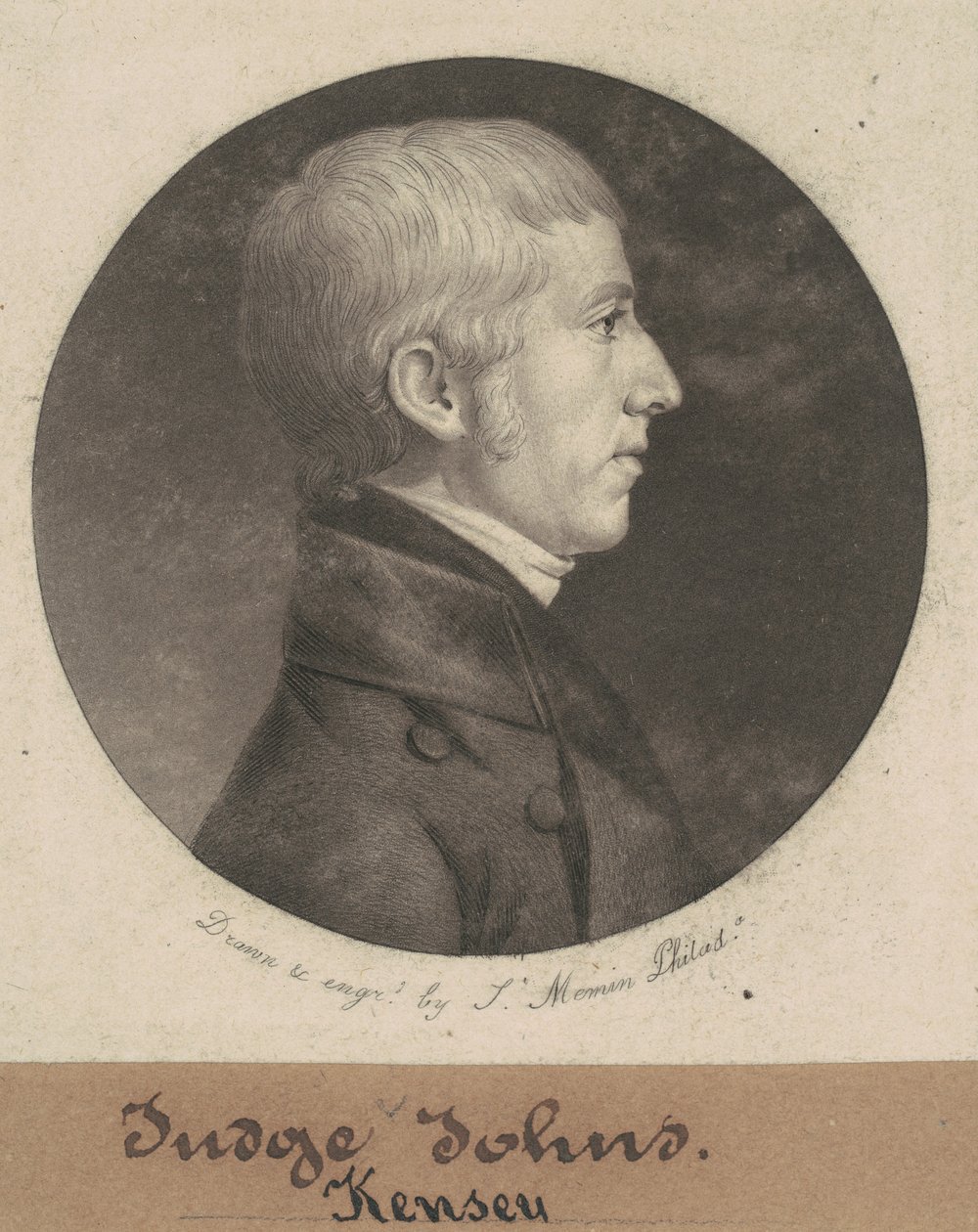 Kensey Johns de Charles B. J. Févret de Saint Mémin