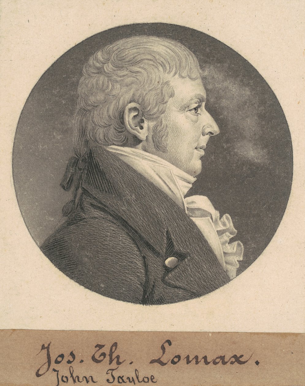 Landon Carter II de Charles B. J. Févret de Saint Mémin