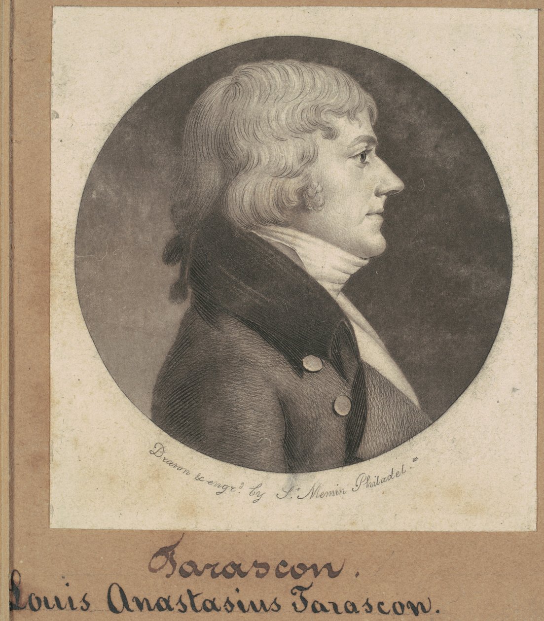 Luís Anastácio Tarascon de Charles B. J. Févret de Saint Mémin