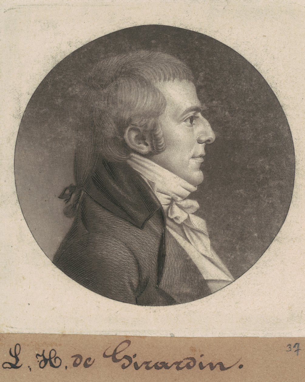 Louis Hue Girardin de Charles B. J. Févret de Saint Mémin