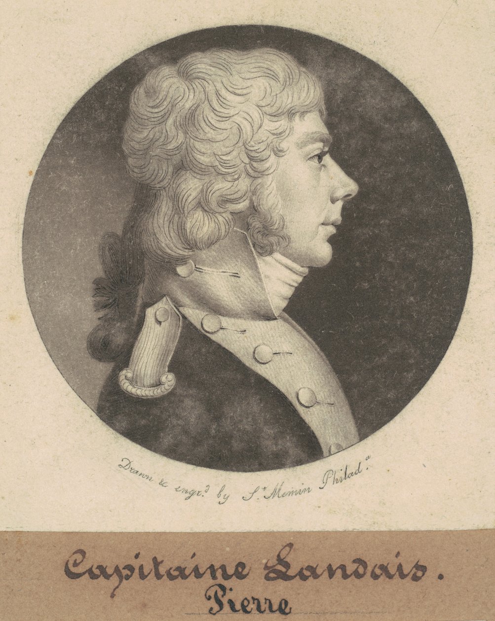 Louis Landais de Charles B. J. Févret de Saint Mémin