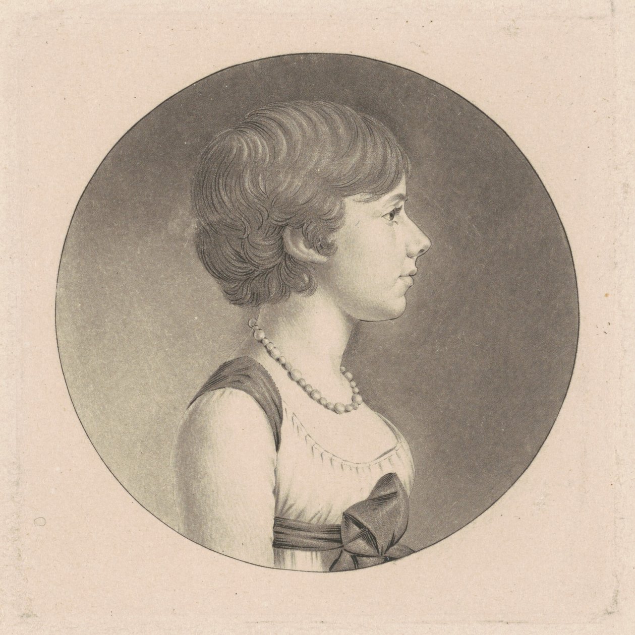 Louisa Du Ponceau de Charles B. J. Févret de Saint Mémin