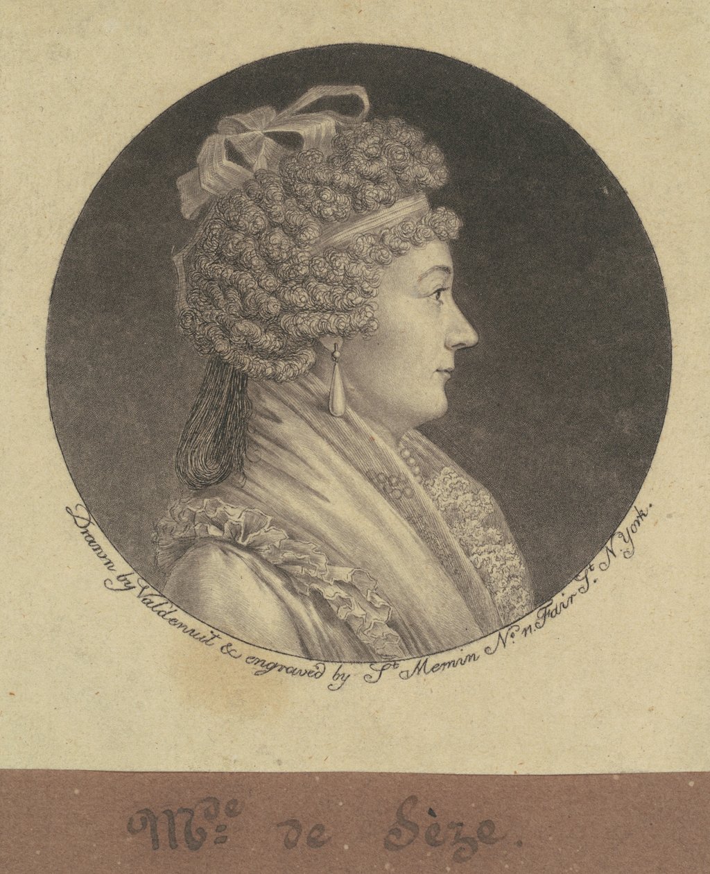 Madame Jean de Seze de Charles B. J. Févret de Saint Mémin