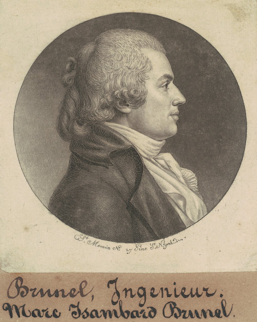 Marc Isambard Brunel de Charles B. J. Févret de Saint Mémin