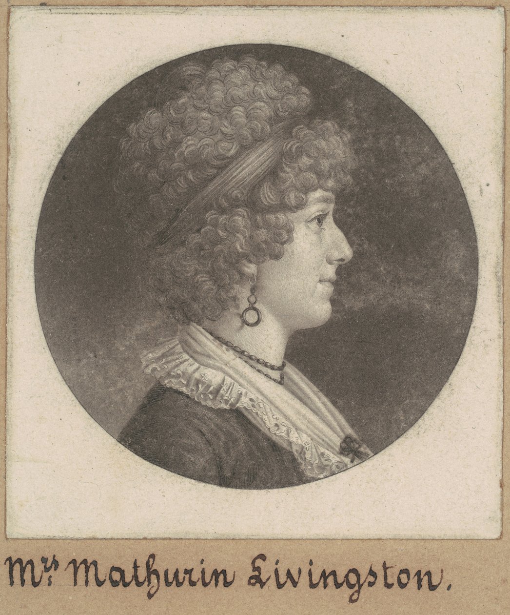 Margaret Lewis Livingstone de Charles B. J. Févret de Saint Mémin