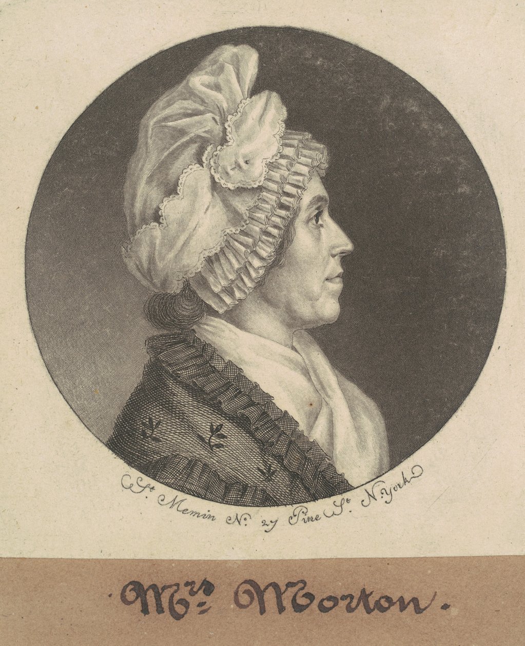 Maria Sophia Kemper Morton de Charles B. J. Févret de Saint Mémin