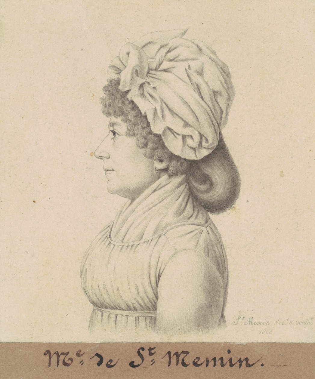 Marie-Victoire Févret de Saint-Mémin de Charles B. J. Févret de Saint Mémin