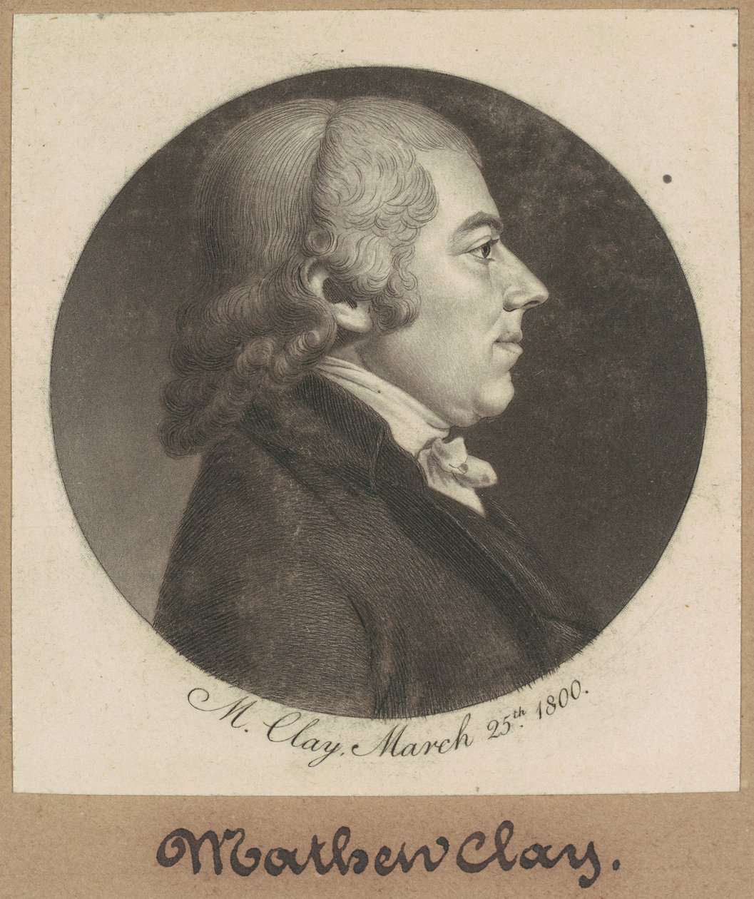 Matthew Clay de Charles B. J. Févret de Saint Mémin