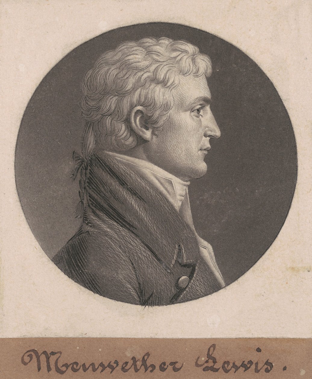 Meriwether Lewis de Charles B. J. Févret de Saint Mémin