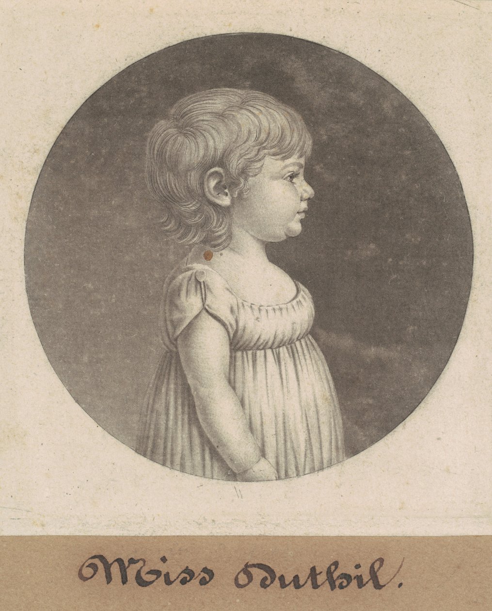 Senhorita Dutilh de Charles B. J. Févret de Saint Mémin