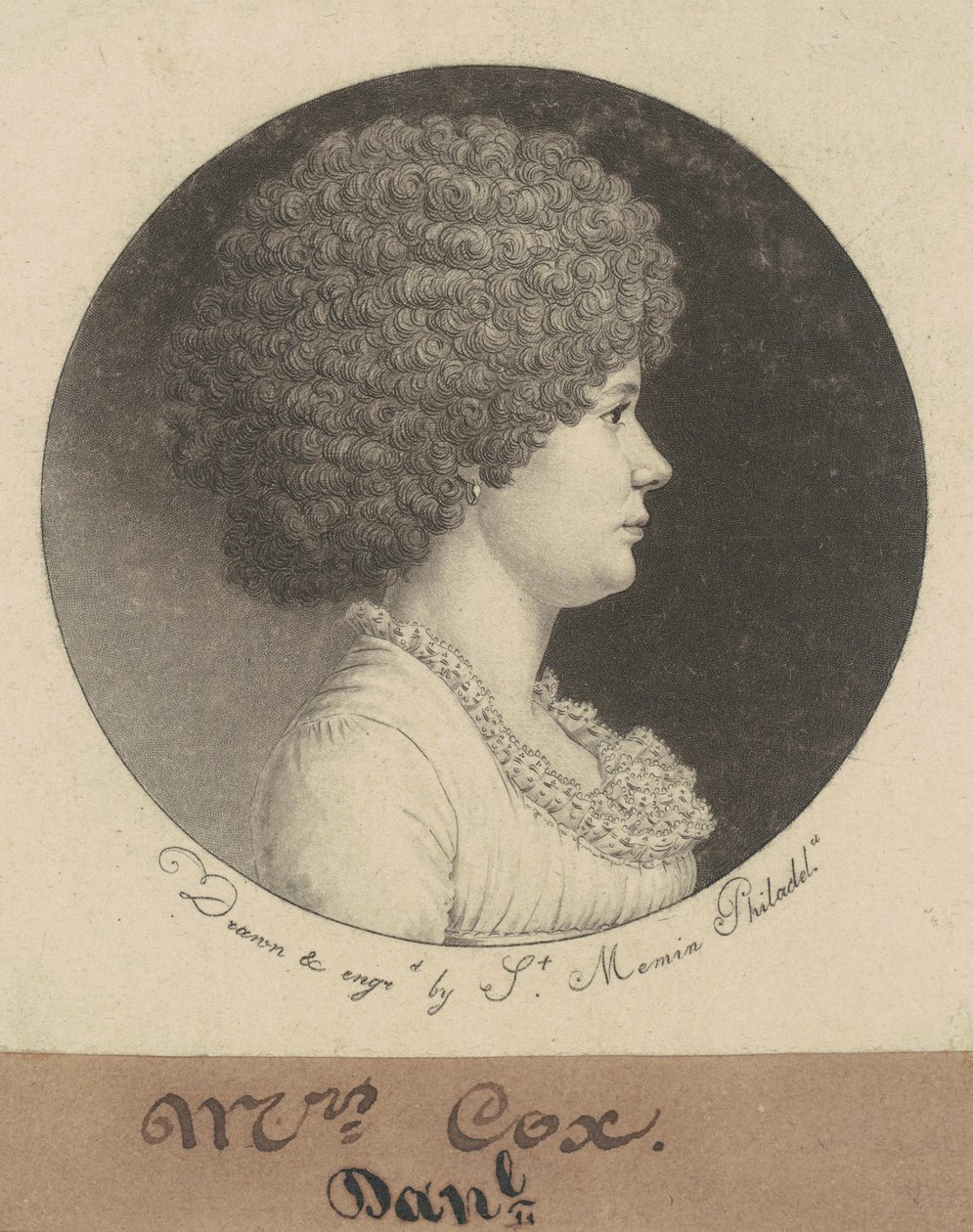 Sra. Cox de Charles B. J. Févret de Saint Mémin