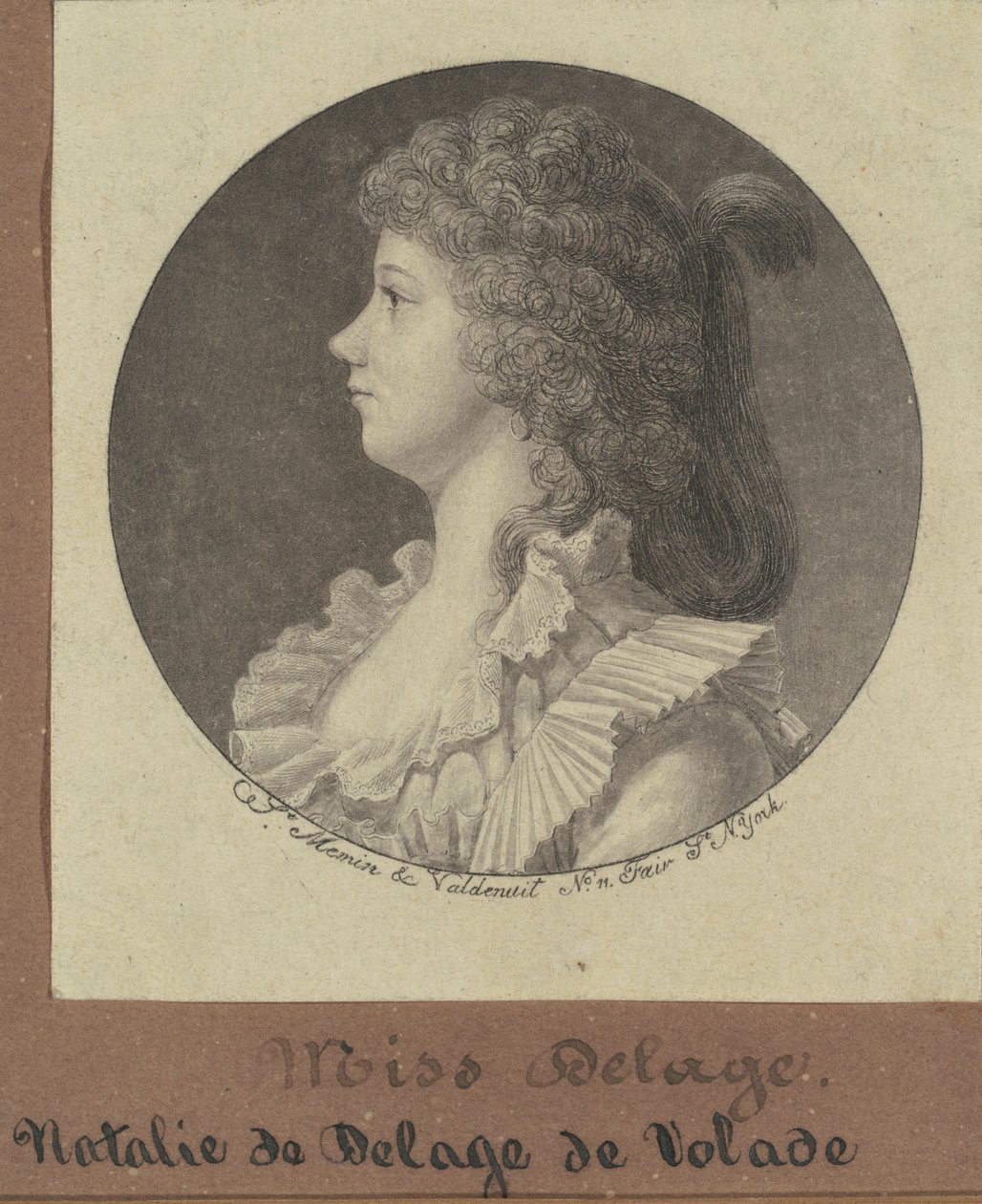 Natalie Marie Louise Stephanie Beatrice Delage de Volude de Charles B. J. Févret de Saint Mémin